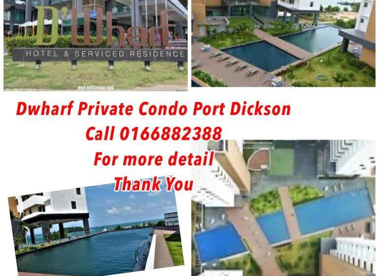 발코니가 있는 스위트, D Wharf Port Dickson Private Condo Waterfront