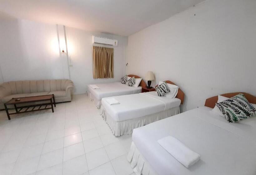 Quarto Quadruple Standart Vista Jardim, จักรดาว เมาท์เท่น วิว