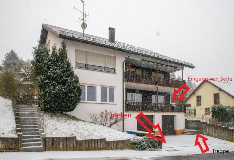 침실 2개 아파트, Monteurzimmer Rabe