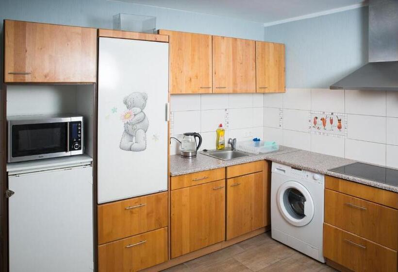 침실 2개 아파트, Monteurzimmer Rabe