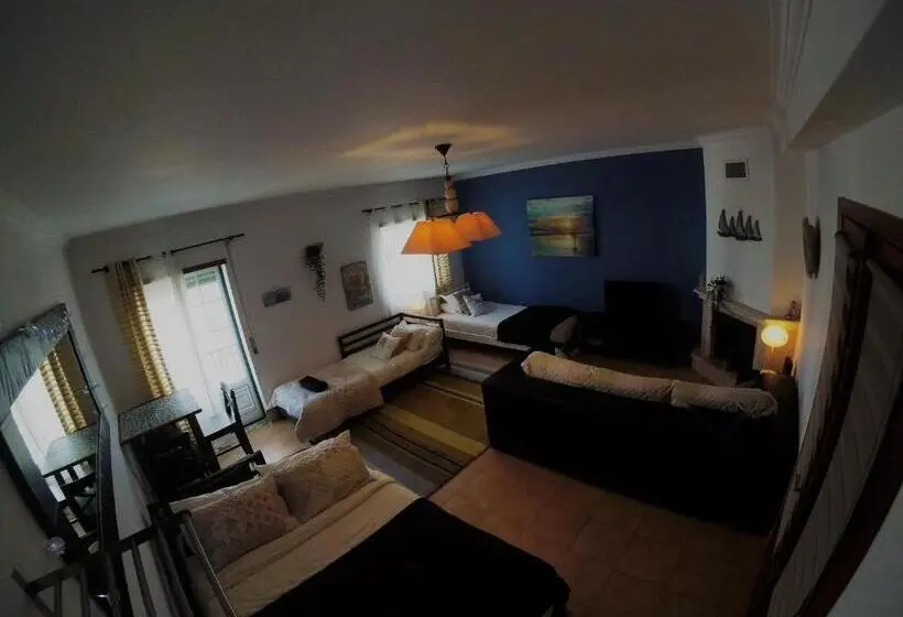 Deluxe-huone Parveke, Peniche Surf Lodge 2