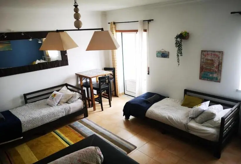 Deluxe-huone Parveke, Peniche Surf Lodge 2