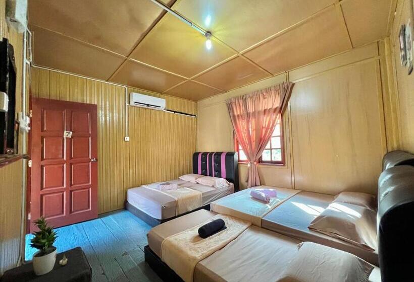 Семейный Номер, Perhentian Sri Tanjung , Kampung Nelayan Pulau Perhentian