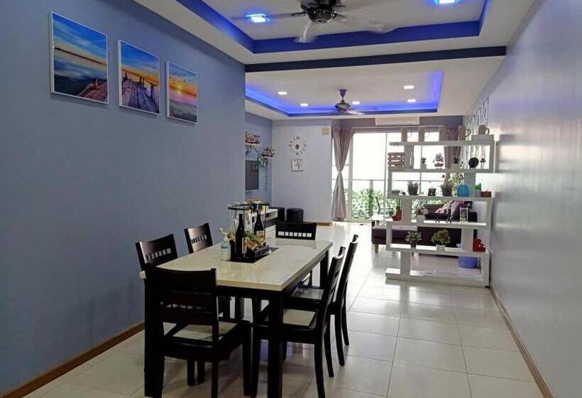 شقة غرفة واحدة, Sekinchan Apartment 1 Room 3pax