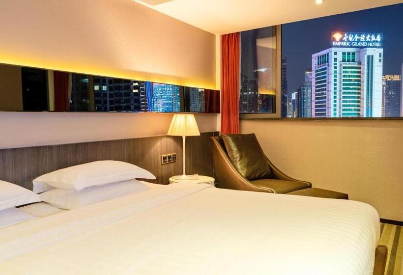 اتاق سوپریور, 重庆江北观音桥高悦酒店地铁站店