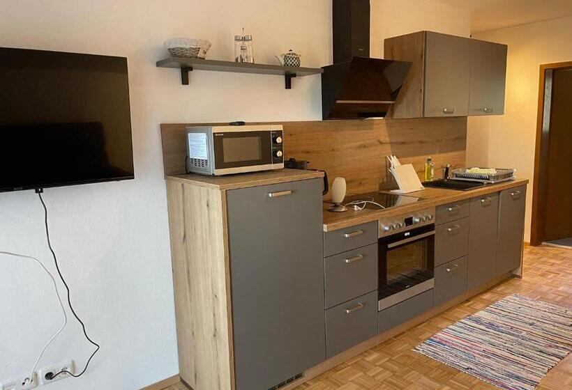 Апартаменты 1 Спальня с Балконом, Gästehaus Grünberger