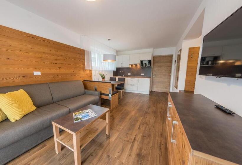 شقة غرفة نوم واحدة مزودة بشُرفة, Residence Apartment Nelkenstein