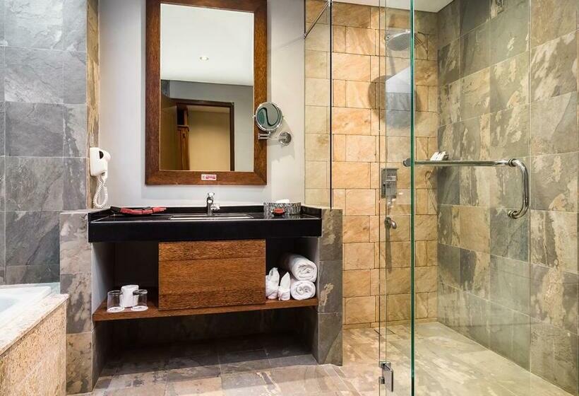 חדר דלוקס נוף בריכה, Best Western Premier Agung Resort Ubud