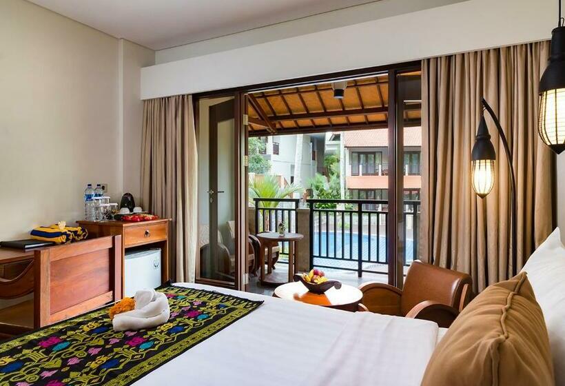 חדר דלוקס נוף בריכה, Best Western Premier Agung Resort Ubud