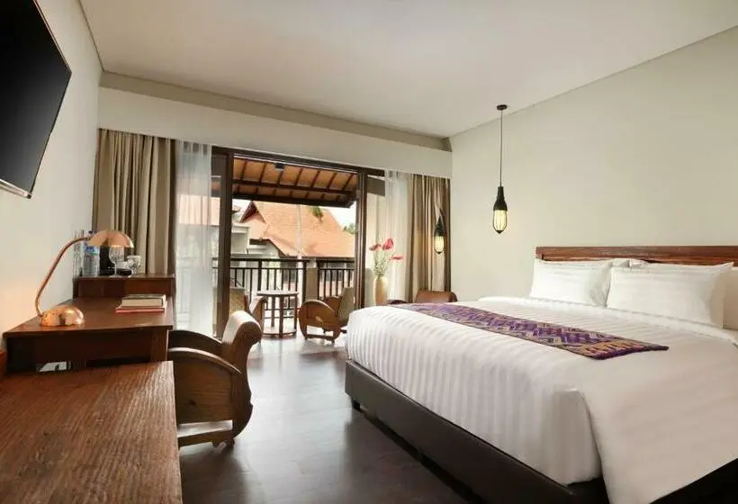 プールの見えるデラックスルーム, Best Western Premier Agung Resort Ubud