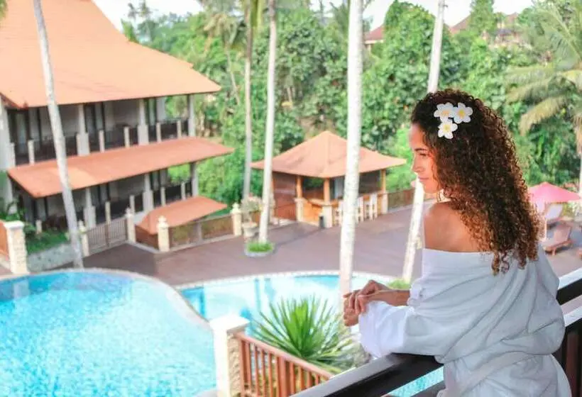 プールの見えるデラックスルーム, Best Western Premier Agung Resort Ubud