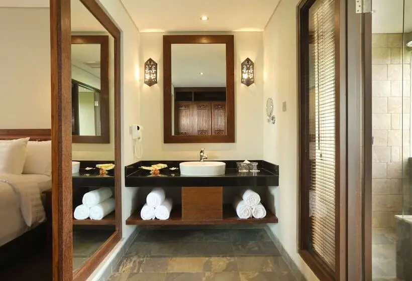 プールの見えるデラックスルーム, Best Western Premier Agung Resort Ubud
