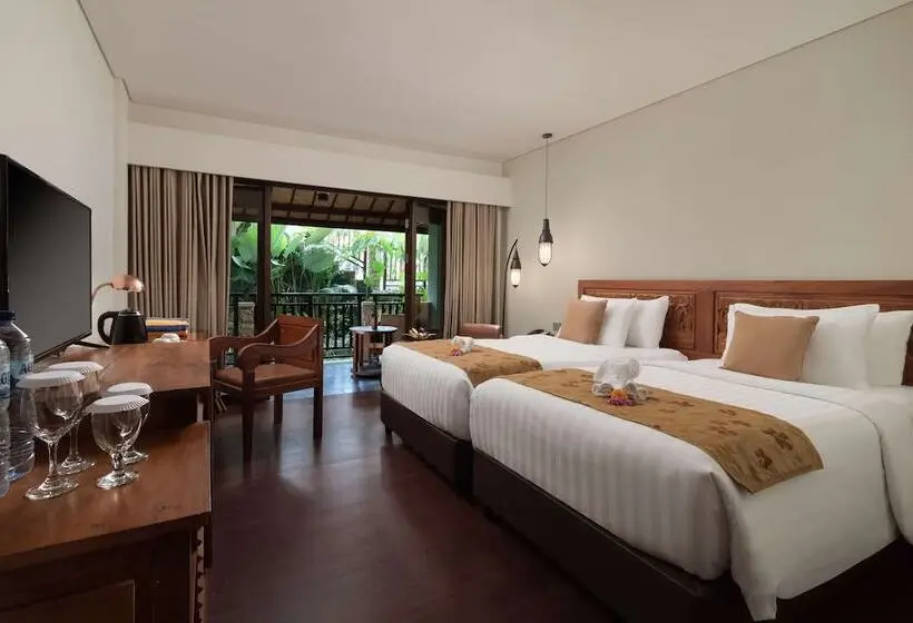 プールの見えるデラックスルーム, Best Western Premier Agung Resort Ubud