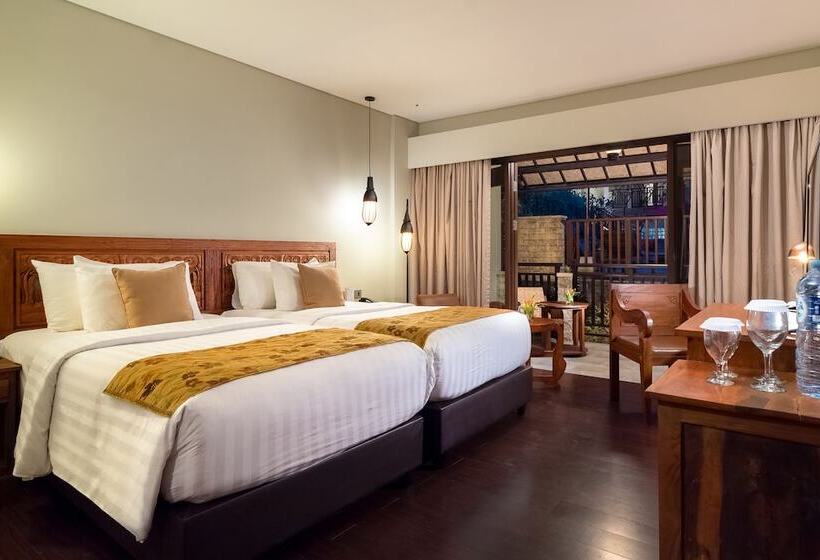 חדר דלוקס נוף בריכה, Best Western Premier Agung Resort Ubud