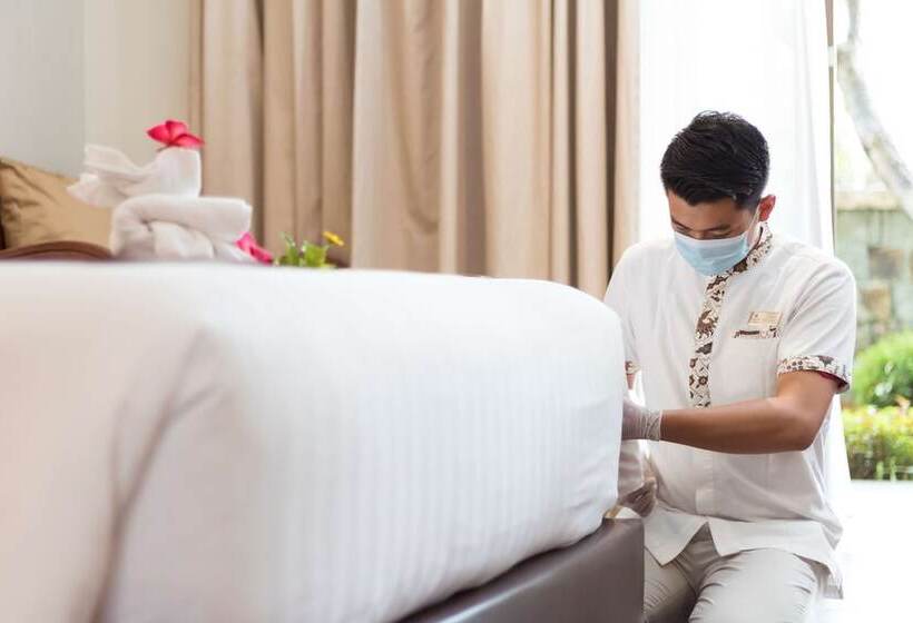 חדר דלוקס נוף לגינה, Best Western Premier Agung Resort Ubud