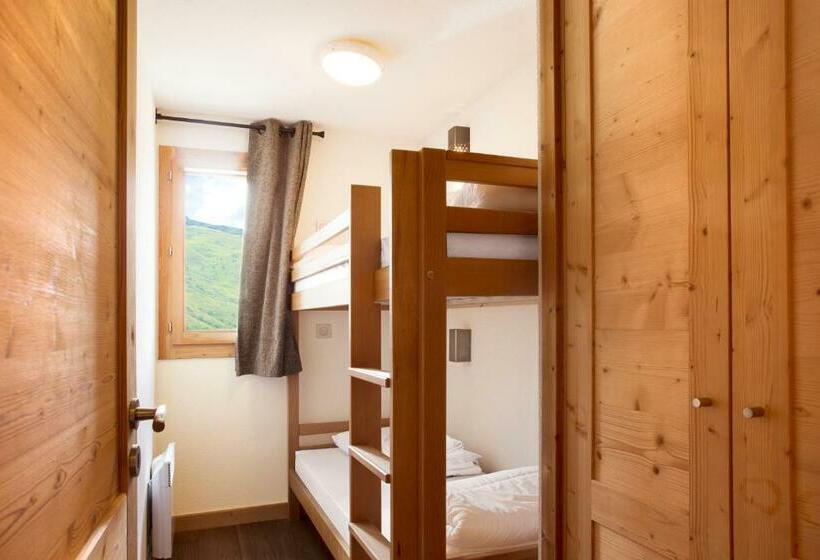 2人卧室家庭公寓, Résidence Club Mmv Le Cœur Des Loges