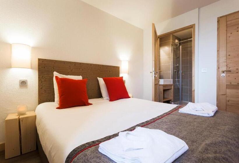 带4个卧室的公寓, Résidence Club Mmv Le Cœur Des Loges