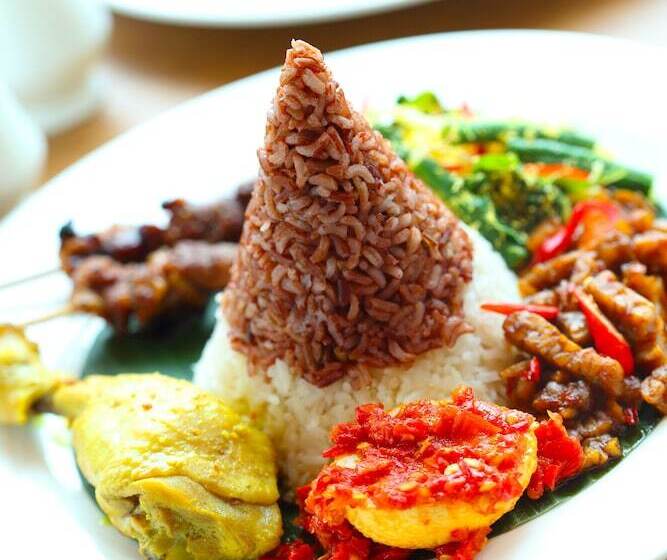 חדר דחוקס עם מיטת קינג, Santika Premiere Ice  Bsd City