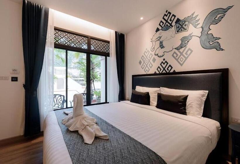 اتاق استاندارد با چشم‌انداز استخر, Sabai Hotel Aonang
