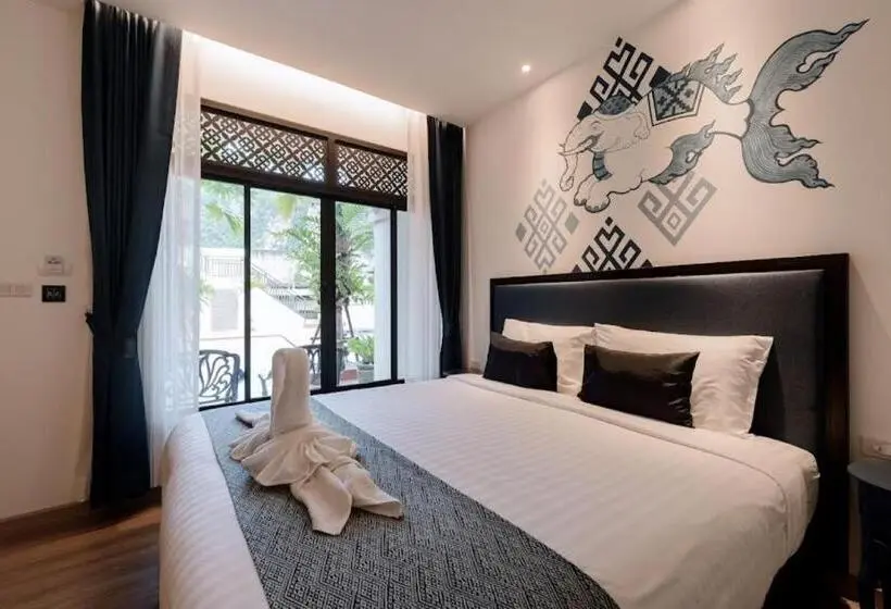 اتاق استاندارد با چشم‌انداز استخر, Sabai Hotel Aonang