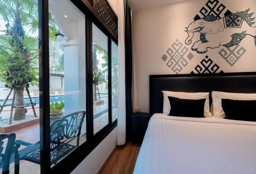 اتاق استاندارد با چشم‌انداز استخر, Sabai Hotel Aonang