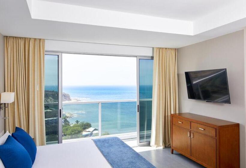 디럭스 스위트 킹 침대, Wyndham Manta Sail Plaza Hotel And Convention Center