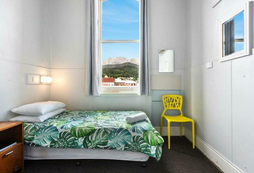 חדר סטנדרד יחיד חדר אמבטיה משותף, Empire Hotel Queenstown