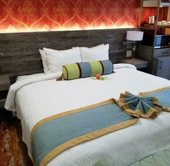 带大床的标准间, Sens Hotel & Vanne Bistro Berkeley