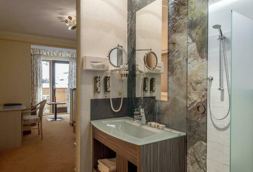 חדר סטנדרט יחיד עם מרפסת, 4 Sterne Superior Mühle Resort 1900   Adults Only