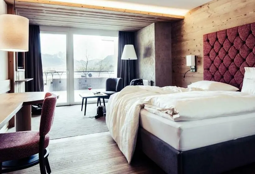 Comfort room with balcony, Biohotel Bergzeit