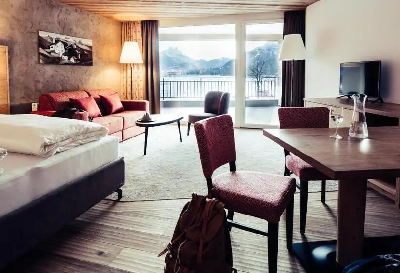 Deluxe-huone Parveke, Biohotel Bergzeit