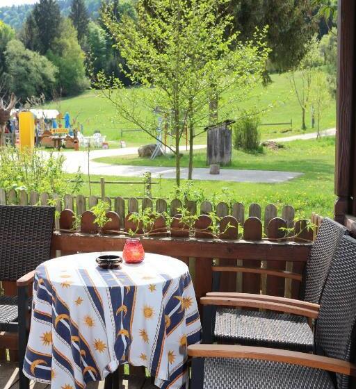 חדר סטנדרט עם מרפסת, Familienparadies Reichenhauser