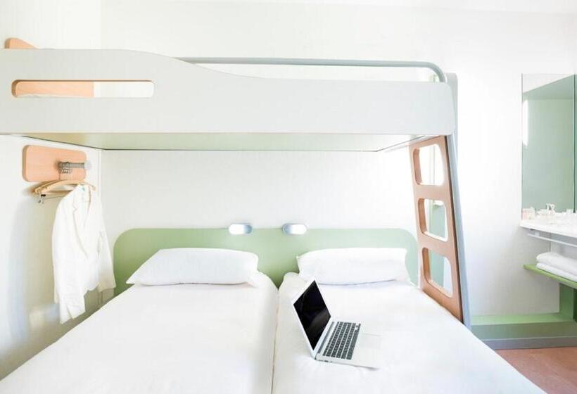 침실이 1개인 아파트 연결 중, Ibis Budget Poitiers Nord Futuroscope