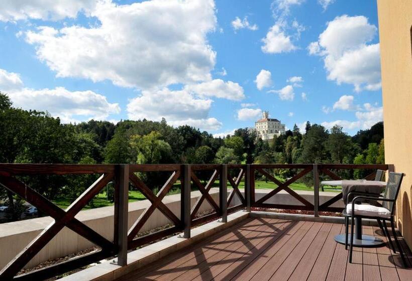 شقة غرفة نوم واحدة مزودة بشُرفة, Trakošćan