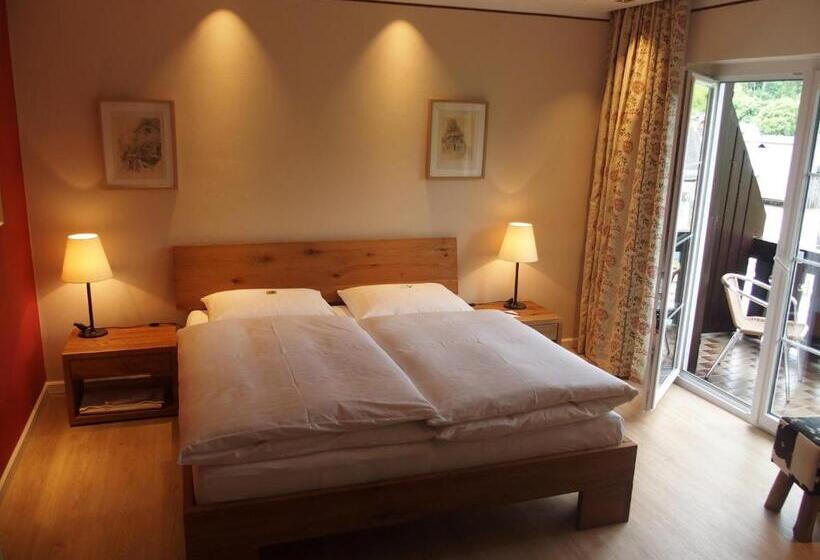 غرفة ديلوكس مزودة بشرفة, Pension Alpenhof