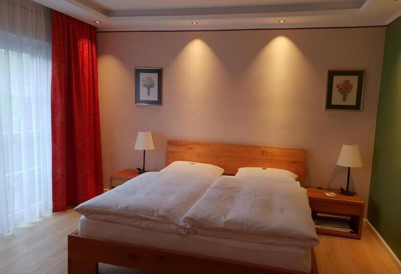 غرفة ديلوكس مزودة بشرفة, Pension Alpenhof