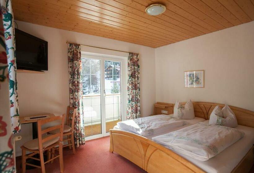 غرفة قياسية, Pension Edelweiss   Bergdorf Gargellen 1423m