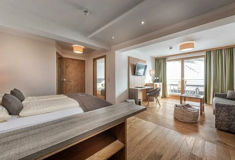 Superior-huone Parveke, Aktivhotel Gasteiner Einkehr