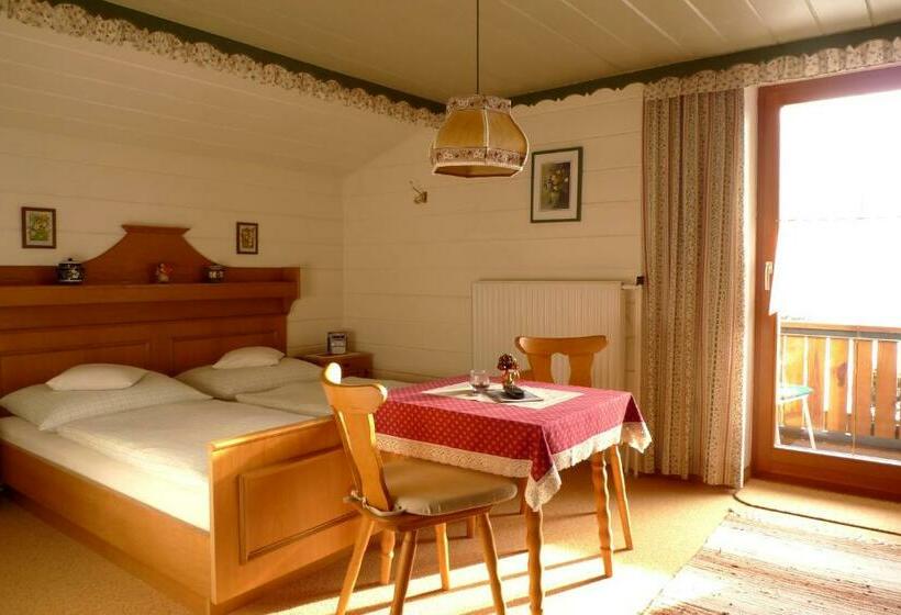 חדר סטנדרט עם מרפסת, Landhaus Teufl