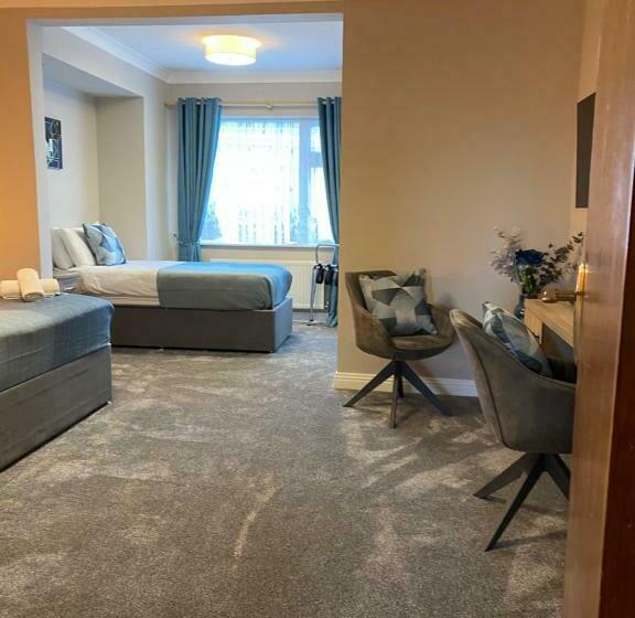 غرفة عائلية, Glasha Meadows B&b