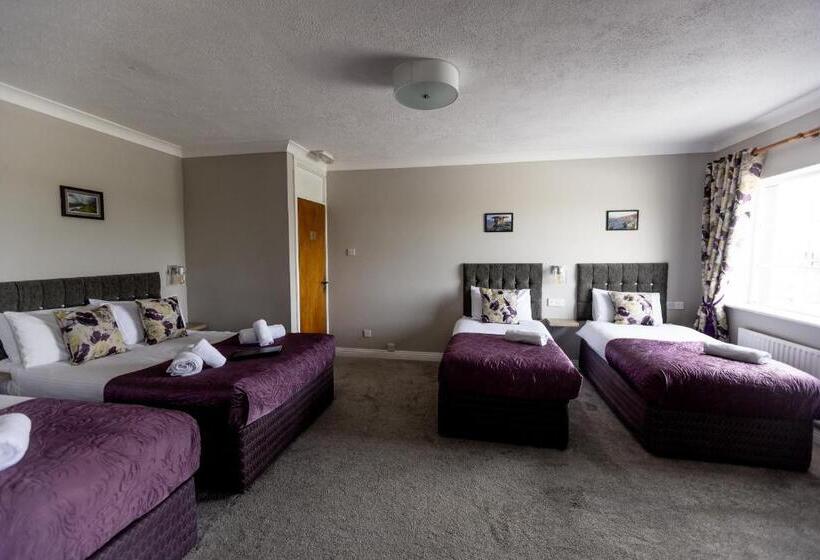 غرفة ديلوكس عائلية, Glasha Meadows B&b