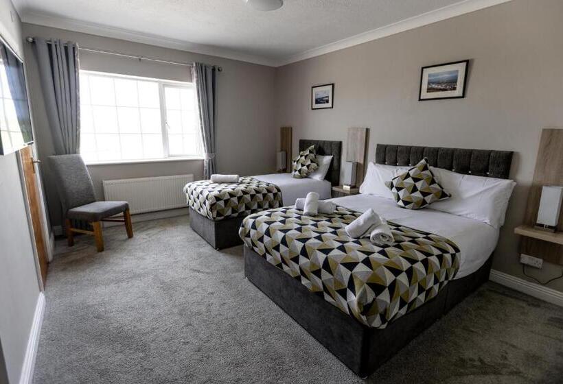 غرفة ديلوكس مطلّة علي الحديقة, Glasha Meadows B&b