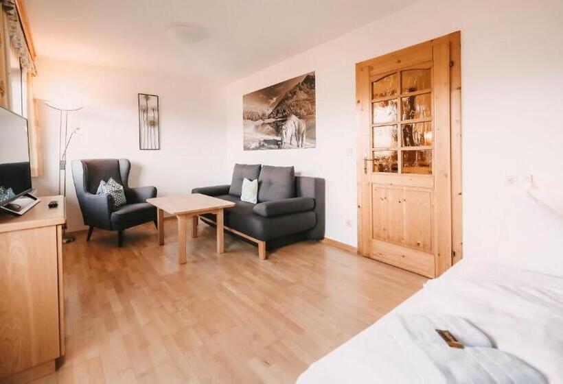 침실 1개 전망 아파트, Posers Bergwelt B&b