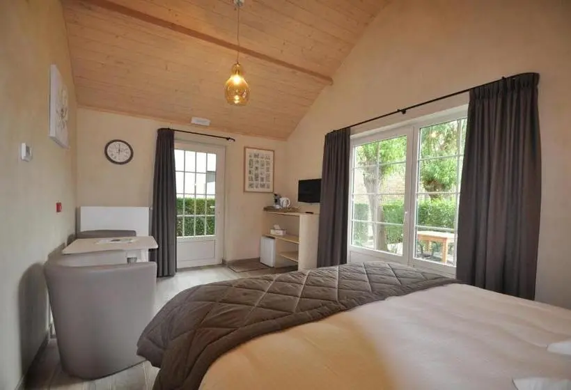 اتاق استاندارد با چشم‌انداز باغ, B&b Knotwilgenhoeve