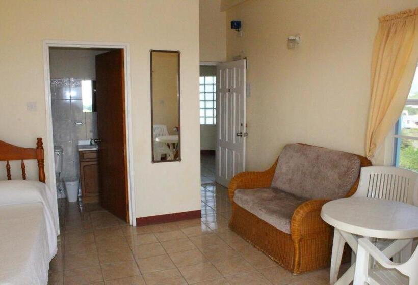 اتاق استاندارد یک تخته با بالکن, The Relax Inn