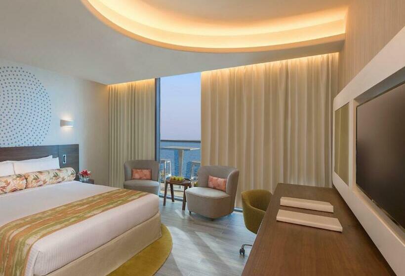 اتاق لوکس با تخت بزرگ, The Retreat Palm Dubai Mgallery By Sofitel