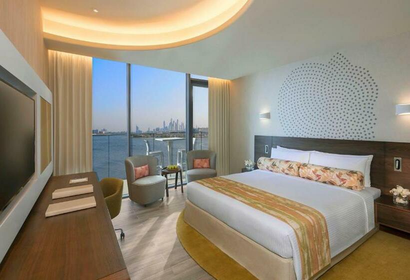 Номер Deluxe Кровать Кинг, The Retreat Palm Dubai Mgallery By Sofitel
