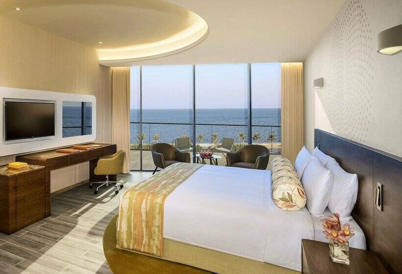 带海景的高级套房, The Retreat Palm Dubai Mgallery By Sofitel