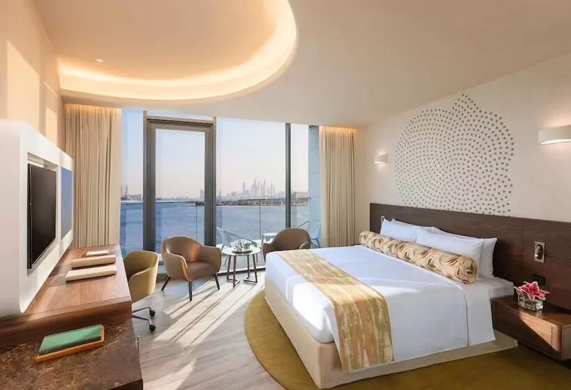 اتاق لوکس با بالکن و چشم‌انداز دریا, The Retreat Palm Dubai Mgallery by Sofitel