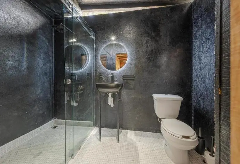 اتاق استاندارد با بالکن, El Refugio De Sayulita   Health And Wellness House